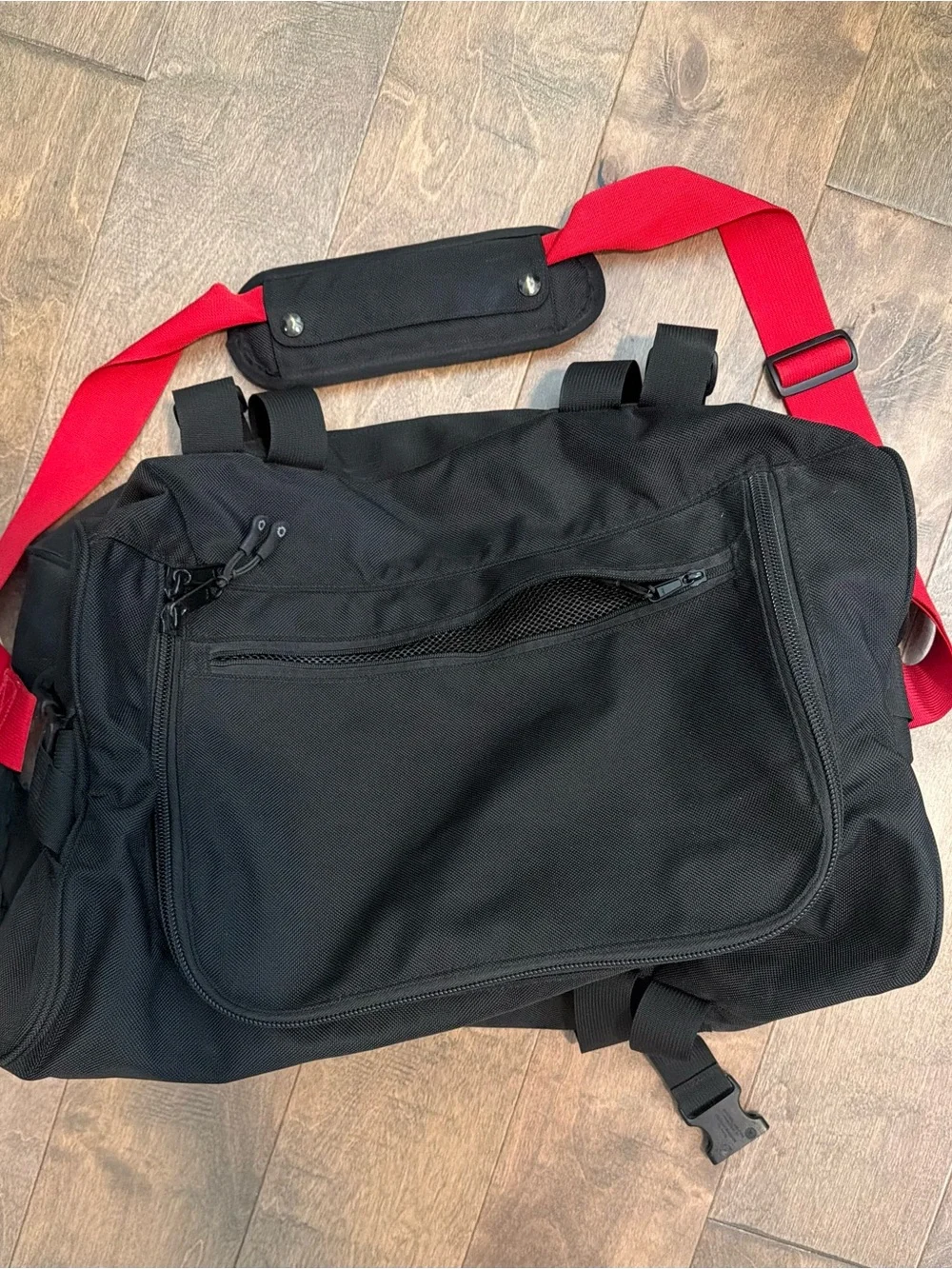 DSPTCH black duffle bag